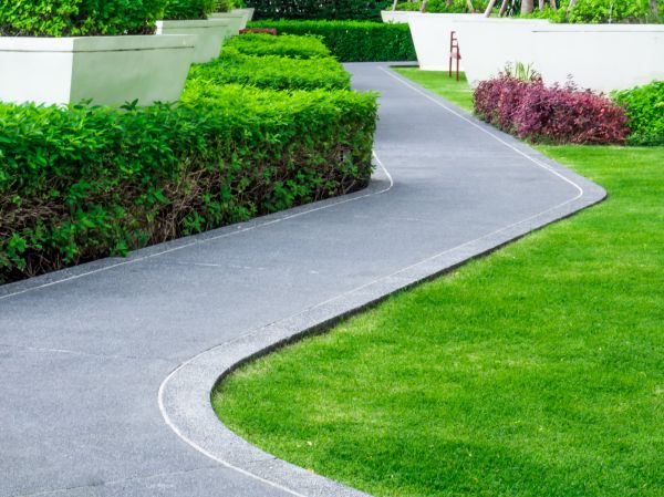 Walkway Curb Installation in Castle Rock