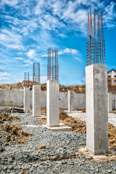 Concrete Footer Pouring in Castle Rock