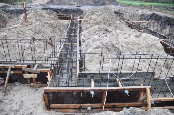 House Footing Construction in Castle Rock
