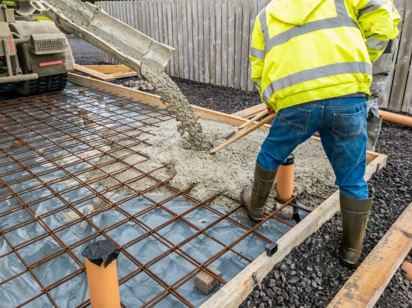 Basement Slab Pouring in Castle Rock