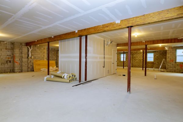 Basement Slab Installation in Castle Rock
