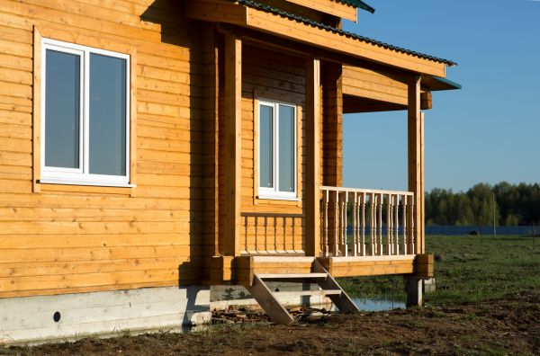 Cabin Footing Construction in Castle Rock