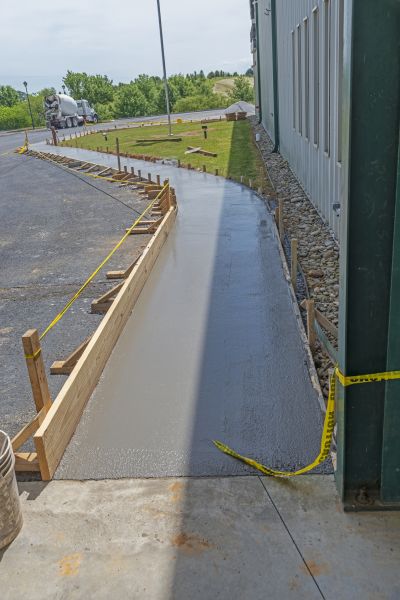 Concrete Sidewalk Paving in Castle Rock